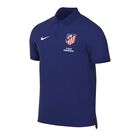 Nike men's blue crest polo